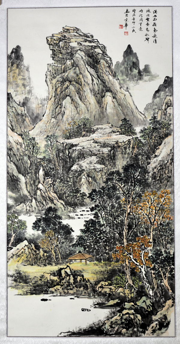 溪山雨後氣更清