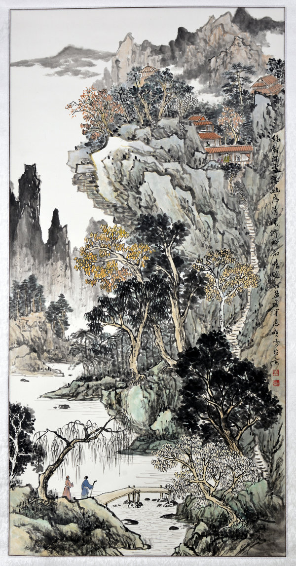 綠樹深處落幽居